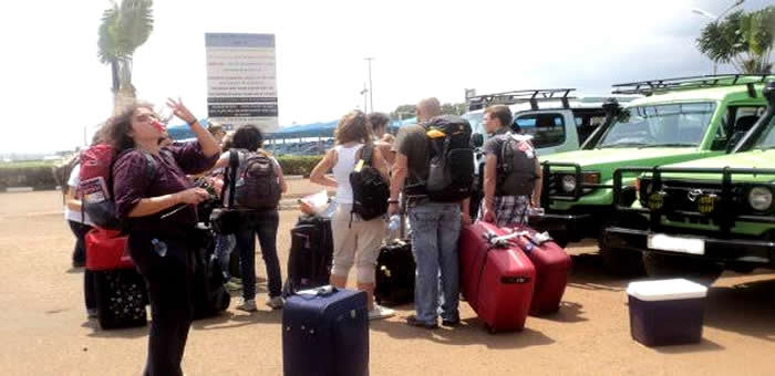 Group car hire in Rwanda 